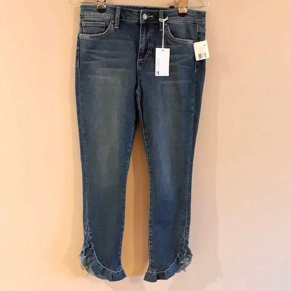 Joe’s Ruffle Icon Skinny Jeans - Picture 4 of 9